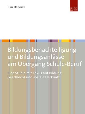 cover image of Bildungsbenachteiligung und Bildungsanlässe am Übergang Schule-Beruf